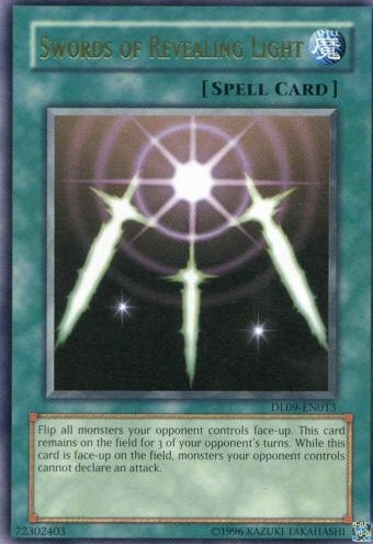 Swords of Revealing Light (Green) [DL09-EN013] Rare | L.A. Mood Comics and Games