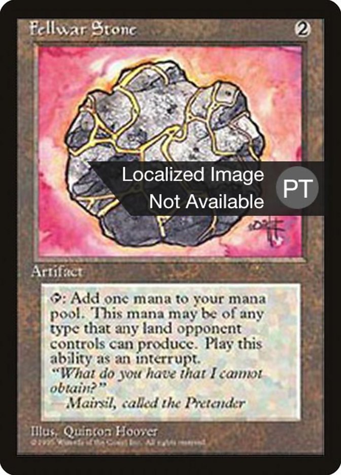 Fellwar Stone [Fourth Edition (Foreign Black Border)] | L.A. Mood Comics and Games