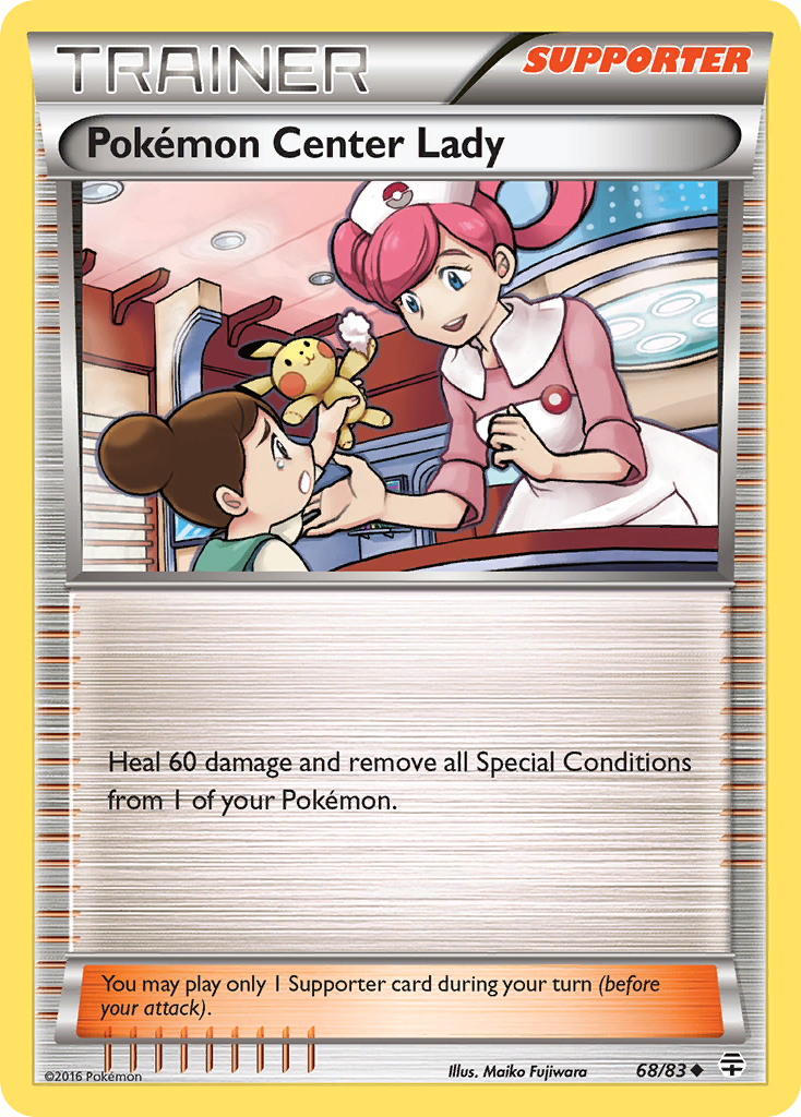 Pokemon Center Lady (68/83) [XY: Generations] | L.A. Mood Comics and Games