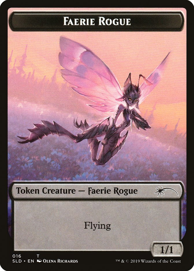 Faerie Rogue Token (016) [Secret Lair Drop Series] | L.A. Mood Comics and Games