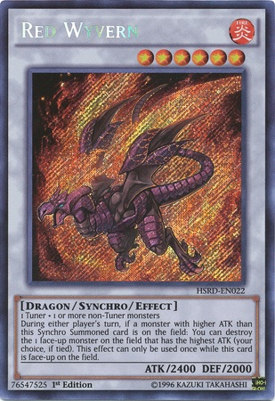 Red Wyvern [HSRD-EN022] Secret Rare | L.A. Mood Comics and Games