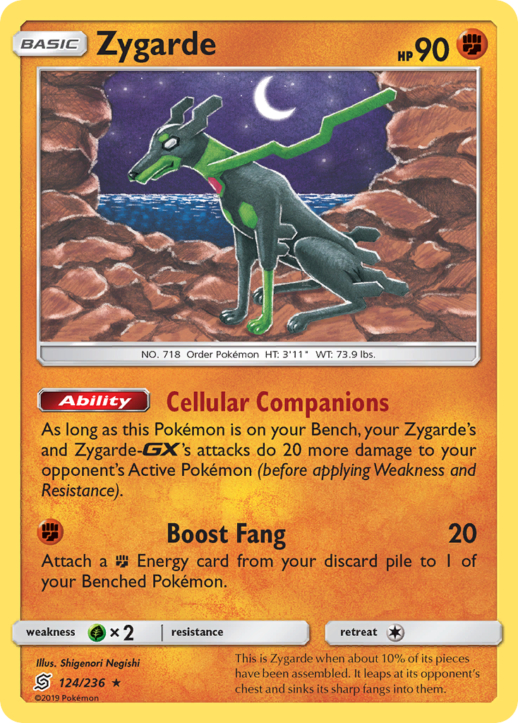Zygarde (124/236) [Sun & Moon: Unified Minds] | L.A. Mood Comics and Games
