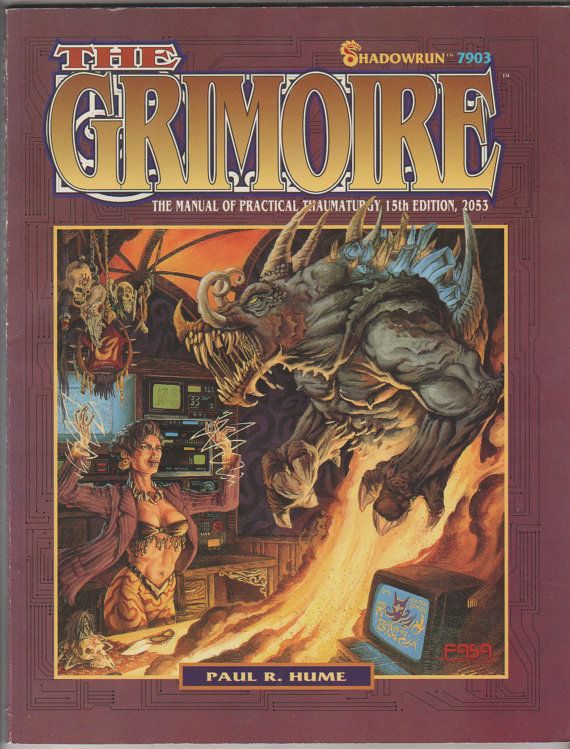 Shadowrun - The Grimoire (USED) | L.A. Mood Comics and Games