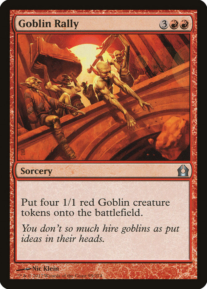 Goblin Rally [Return to Ravnica] | L.A. Mood Comics and Games