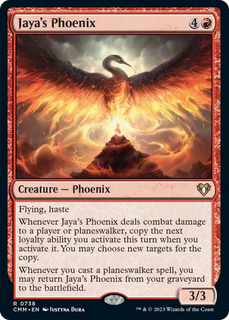 Jaya's Phoenix [Commander Masters] | L.A. Mood Comics and Games