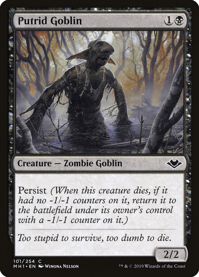 Putrid Goblin [Modern Horizons] | L.A. Mood Comics and Games