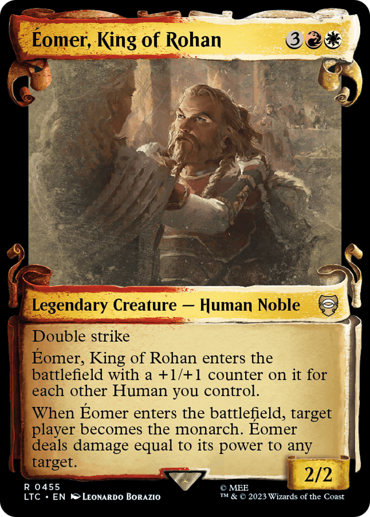 Eomer, King of Rohan [The Lord of the Rings: Tales of Middle-Earth Commander Showcase Scrolls] | L.A. Mood Comics and Games