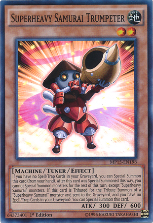 Superheavy Samurai Trumpeter [MP15-EN198] Super Rare | L.A. Mood Comics and Games