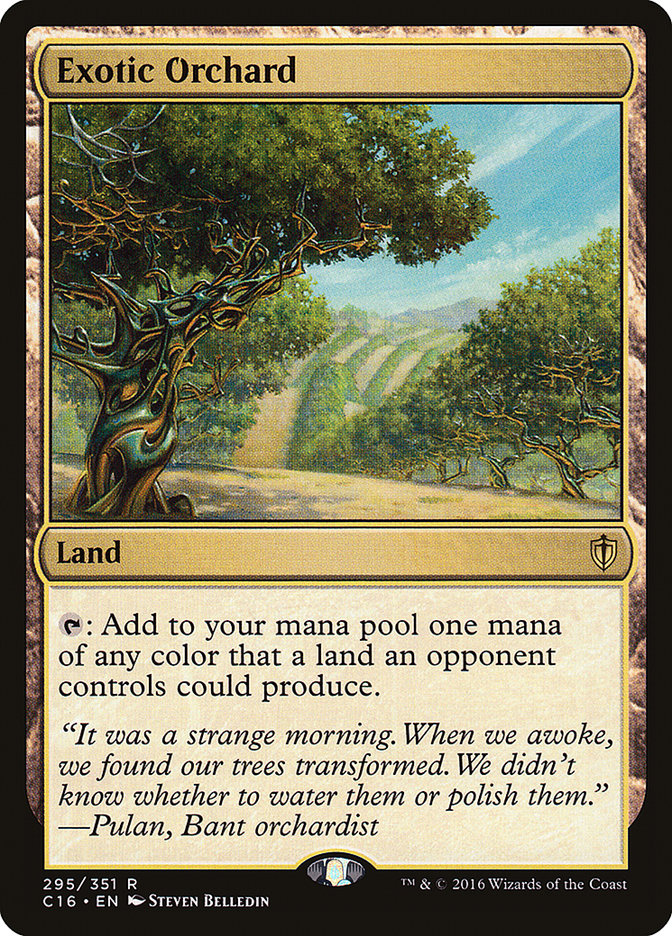 Exotic Orchard [Commander 2016] | L.A. Mood Comics and Games