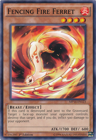 Fencing Fire Ferret [MP14-EN123] Common | L.A. Mood Comics and Games