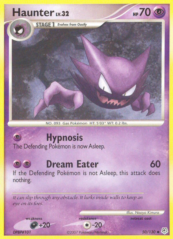 Haunter (50/130) [Diamond & Pearl: Base Set] | L.A. Mood Comics and Games