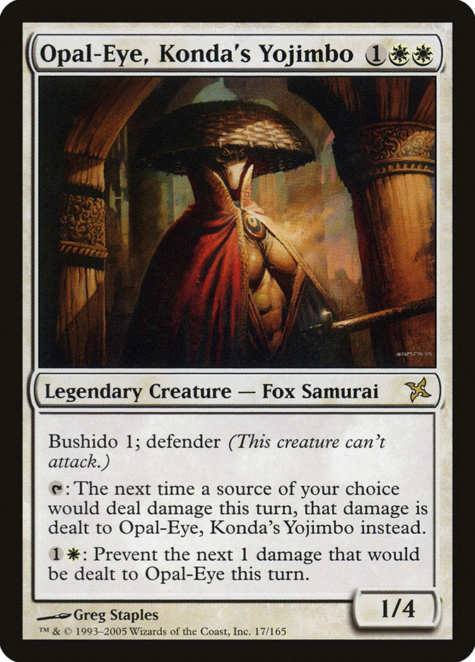 Opal-Eye, Konda's Yojimbo [Betrayers of Kamigawa] | L.A. Mood Comics and Games