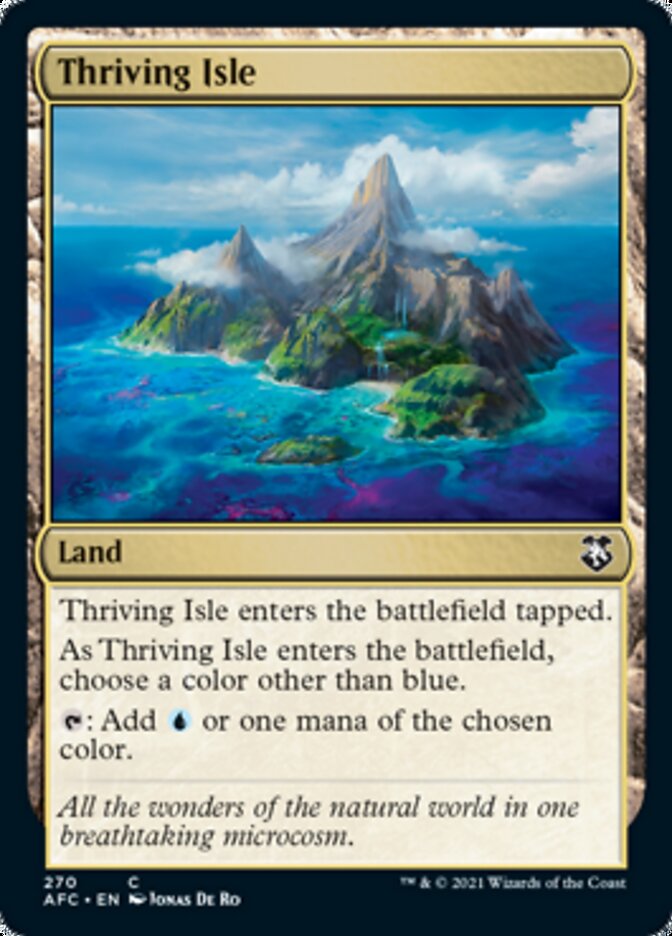 Thriving Isle [Dungeons & Dragons: Adventures in the Forgotten Realms Commander] | L.A. Mood Comics and Games