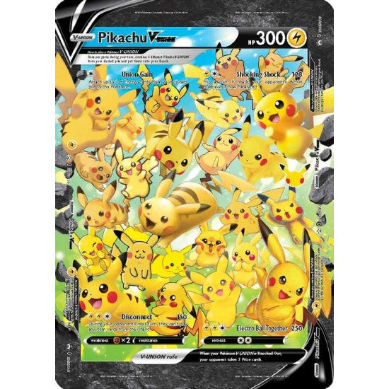 Pikachu V-UNION (Jumbo Card) [Sword & Shield: Black Star Promos] | L.A. Mood Comics and Games