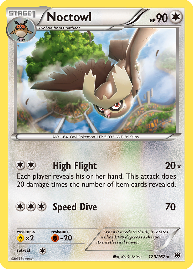 Noctowl (120/162) [XY: BREAKthrough] | L.A. Mood Comics and Games