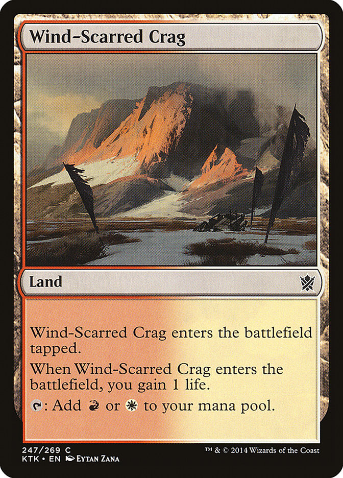 Wind-Scarred Crag [Khans of Tarkir] | L.A. Mood Comics and Games