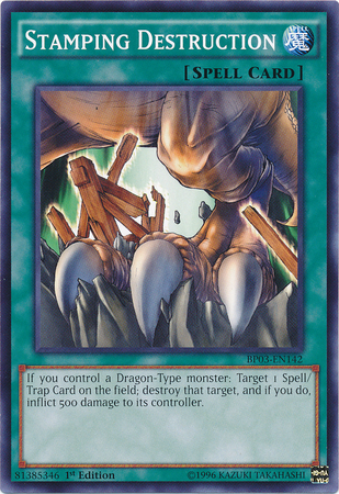 Stamping Destruction [BP03-EN142] Common | L.A. Mood Comics and Games