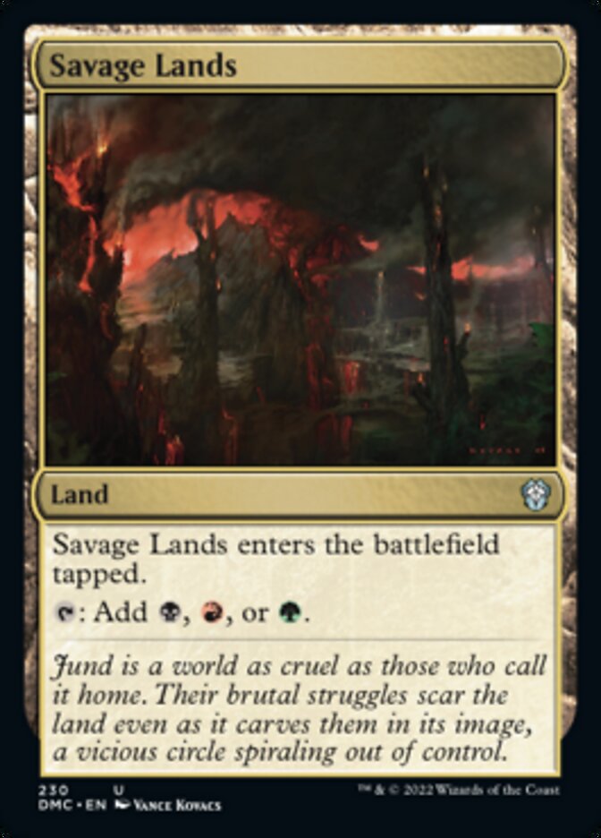 Savage Lands [Dominaria United Commander] | L.A. Mood Comics and Games
