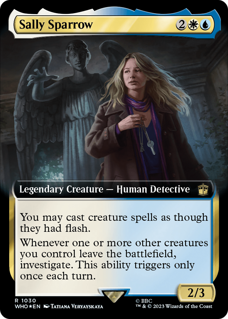 Sally Sparrow (Extended Art) (Surge Foil) [Doctor Who] | L.A. Mood Comics and Games