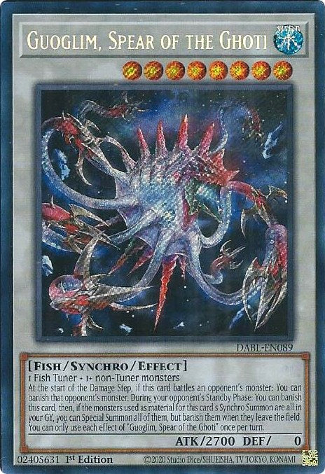 Guoglim, Spear of the Ghoti [DABL-EN089] Secret Rare | L.A. Mood Comics and Games