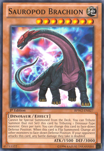 Sauropod Brachion [BPW2-EN027] Common | L.A. Mood Comics and Games