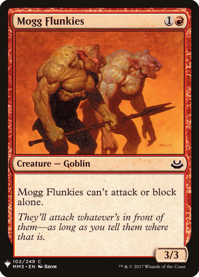 Mogg Flunkies [Mystery Booster] | L.A. Mood Comics and Games