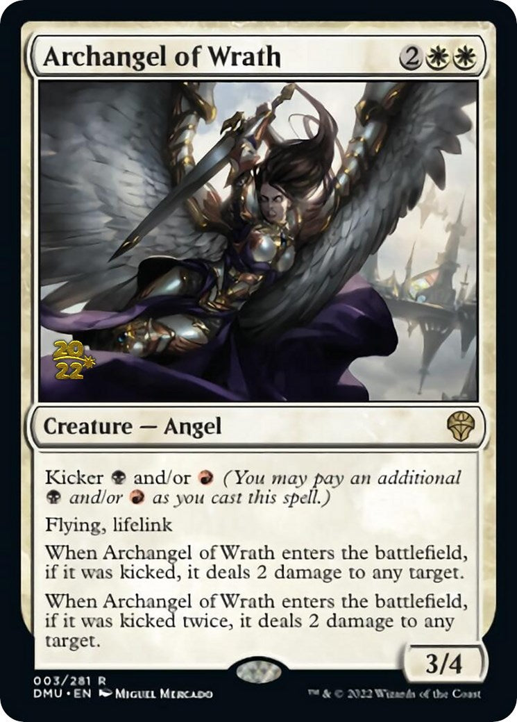 Archangel of Wrath [Dominaria United Prerelease Promos] | L.A. Mood Comics and Games