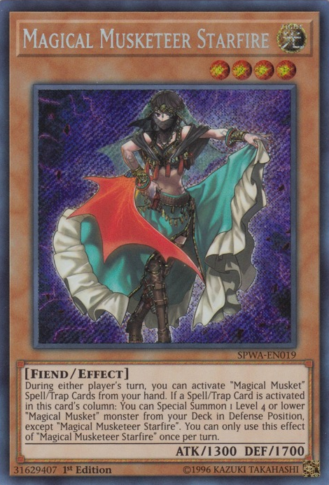 Magical Musketeer Starfire [SPWA-EN019] Secret Rare | L.A. Mood Comics and Games