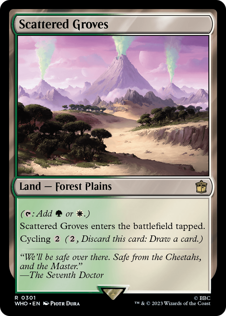 Scattered Groves [Doctor Who] | L.A. Mood Comics and Games