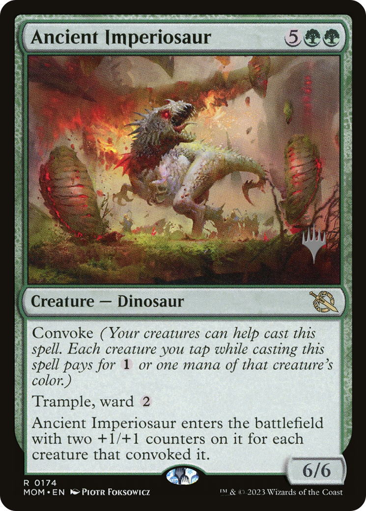 Ancient Imperiosaur (Promo Pack) [March of the Machine Promos] | L.A. Mood Comics and Games
