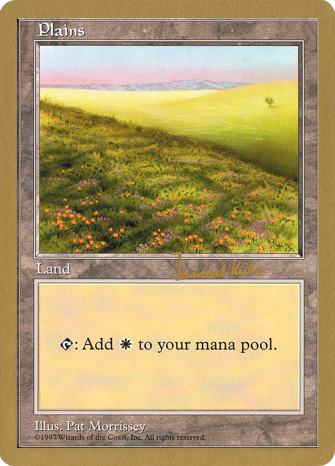 Plains (jk431) (Janosch Kuhn) [World Championship Decks 1997] | L.A. Mood Comics and Games