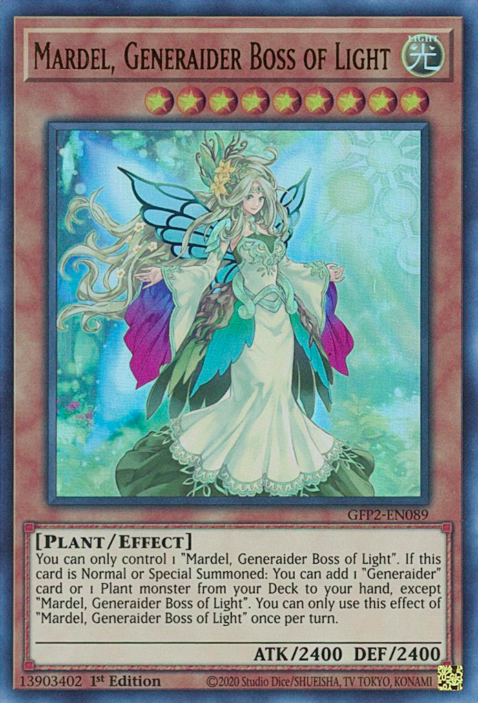 Mardel, Generaider Boss of Light [GFP2-EN089] Ultra Rare | L.A. Mood Comics and Games