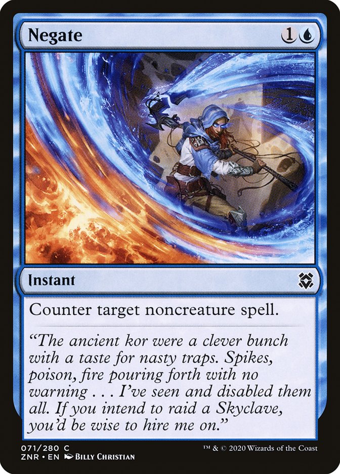 Negate [Zendikar Rising] | L.A. Mood Comics and Games