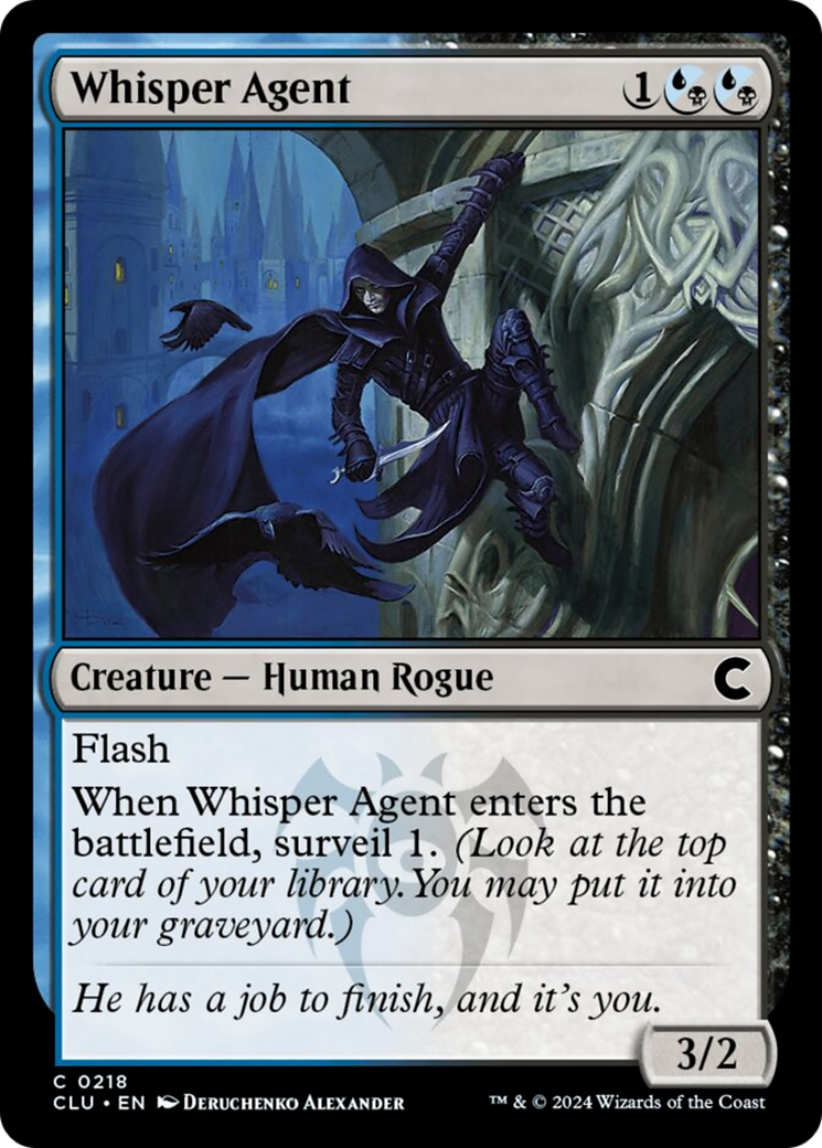 Whisper Agent [Ravnica: Clue Edition] | L.A. Mood Comics and Games