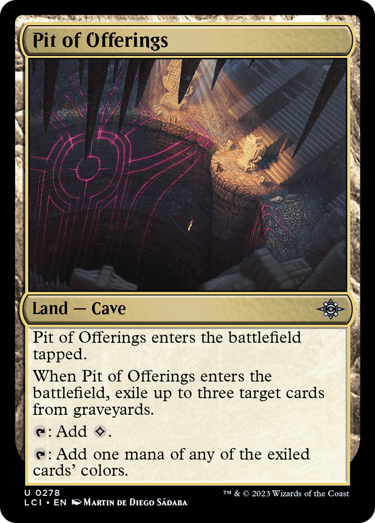 Pit of Offerings [The Lost Caverns of Ixalan] | L.A. Mood Comics and Games