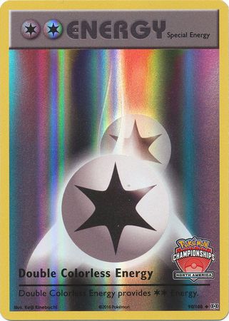 Double Colorless Energy (90/108) (NA International Championship Promo) [XY: Evolutions] | L.A. Mood Comics and Games