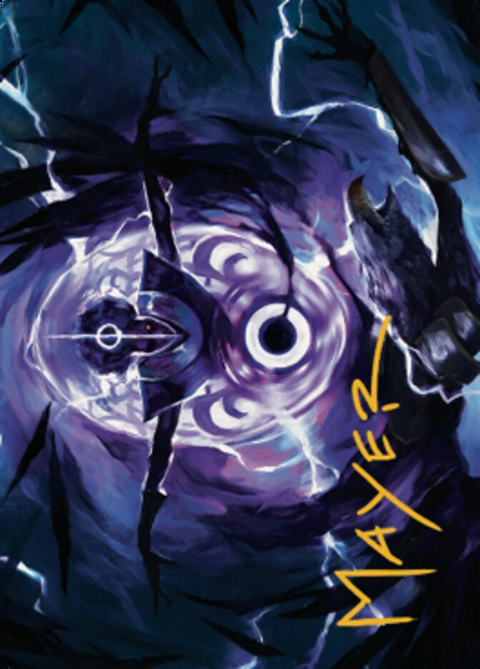 Rona's Vortex Art Card (Gold-Stamped Signature) [Dominaria United Art Series] | L.A. Mood Comics and Games
