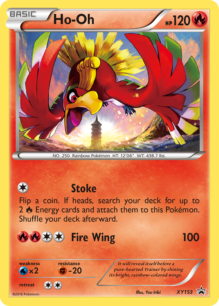 Ho-Oh (XY153) [XY: Black Star Promos] | L.A. Mood Comics and Games