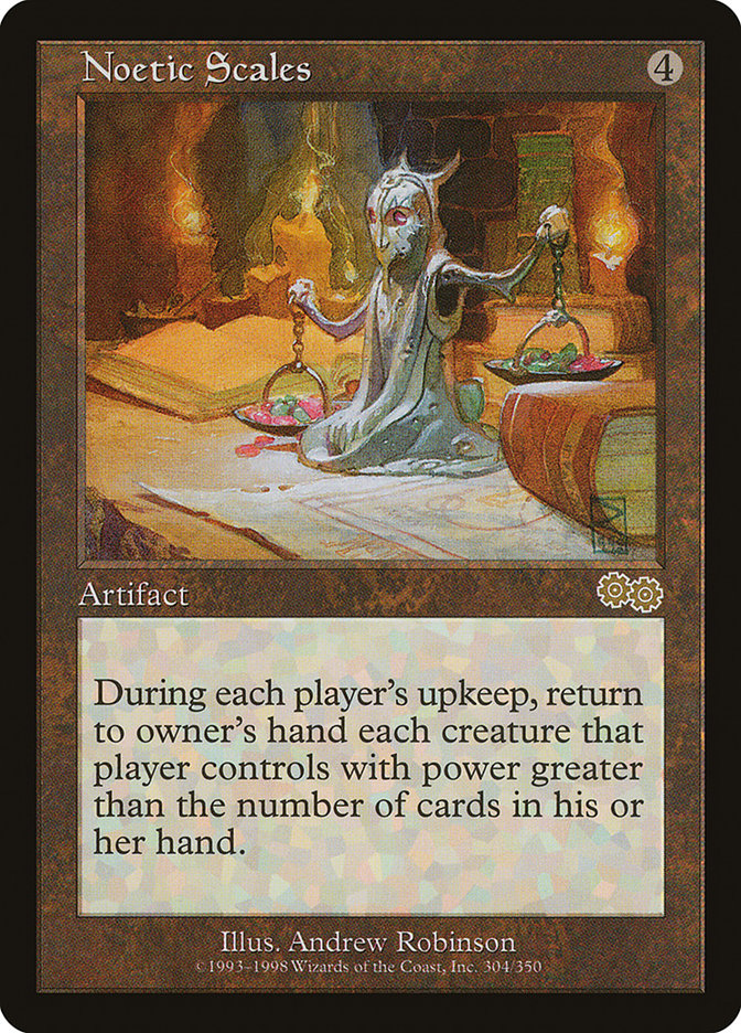 Noetic Scales [Urza's Saga] | L.A. Mood Comics and Games