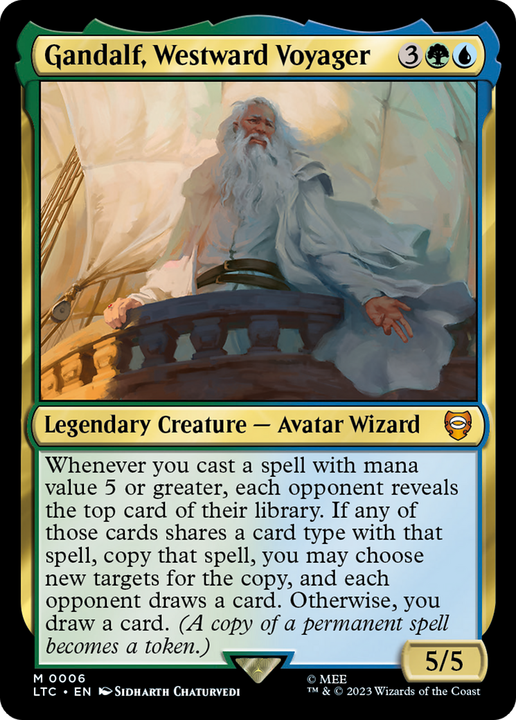 Gandalf, Westward Voyager [The Lord of the Rings: Tales of Middle-Earth Commander] | L.A. Mood Comics and Games