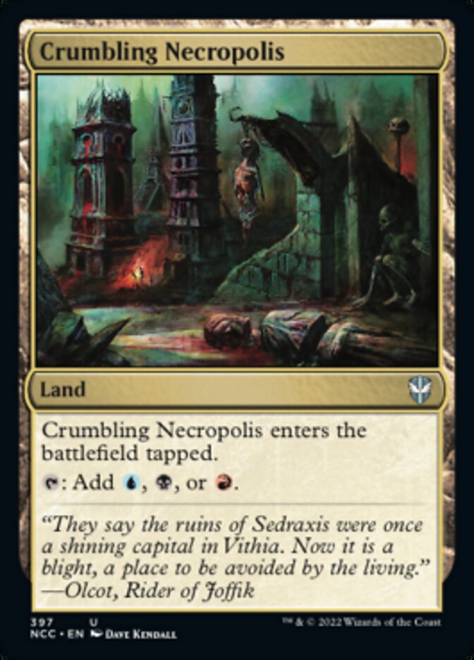 Crumbling Necropolis [Streets of New Capenna Commander] | L.A. Mood Comics and Games