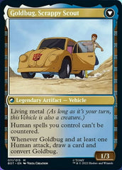 Goldbug, Humanity's Ally // Goldbug, Scrappy Scout [Transformers] | L.A. Mood Comics and Games