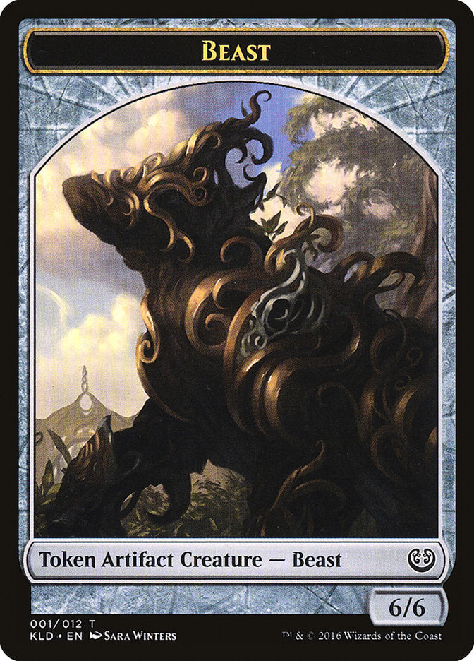 Beast Token [Kaladesh Tokens] | L.A. Mood Comics and Games