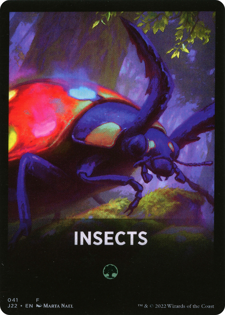 Insects Theme Card [Jumpstart 2022 Front Cards] | L.A. Mood Comics and Games