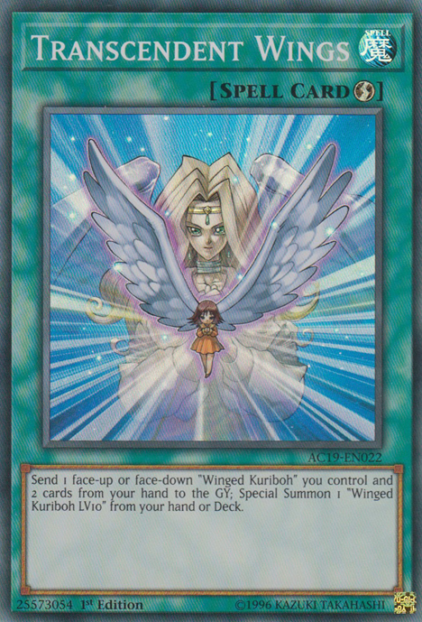 Transcendent Wings [AC19-EN022] Super Rare | L.A. Mood Comics and Games