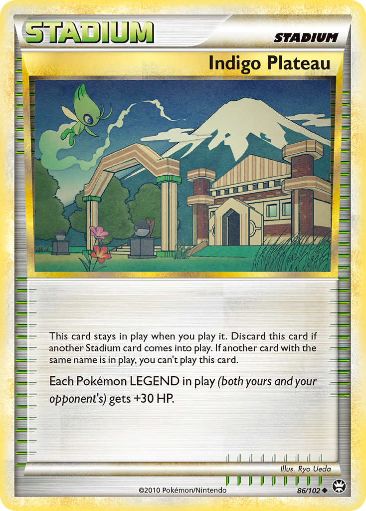 Indigo Plateau (86/102) [HeartGold & SoulSilver: Triumphant] | L.A. Mood Comics and Games