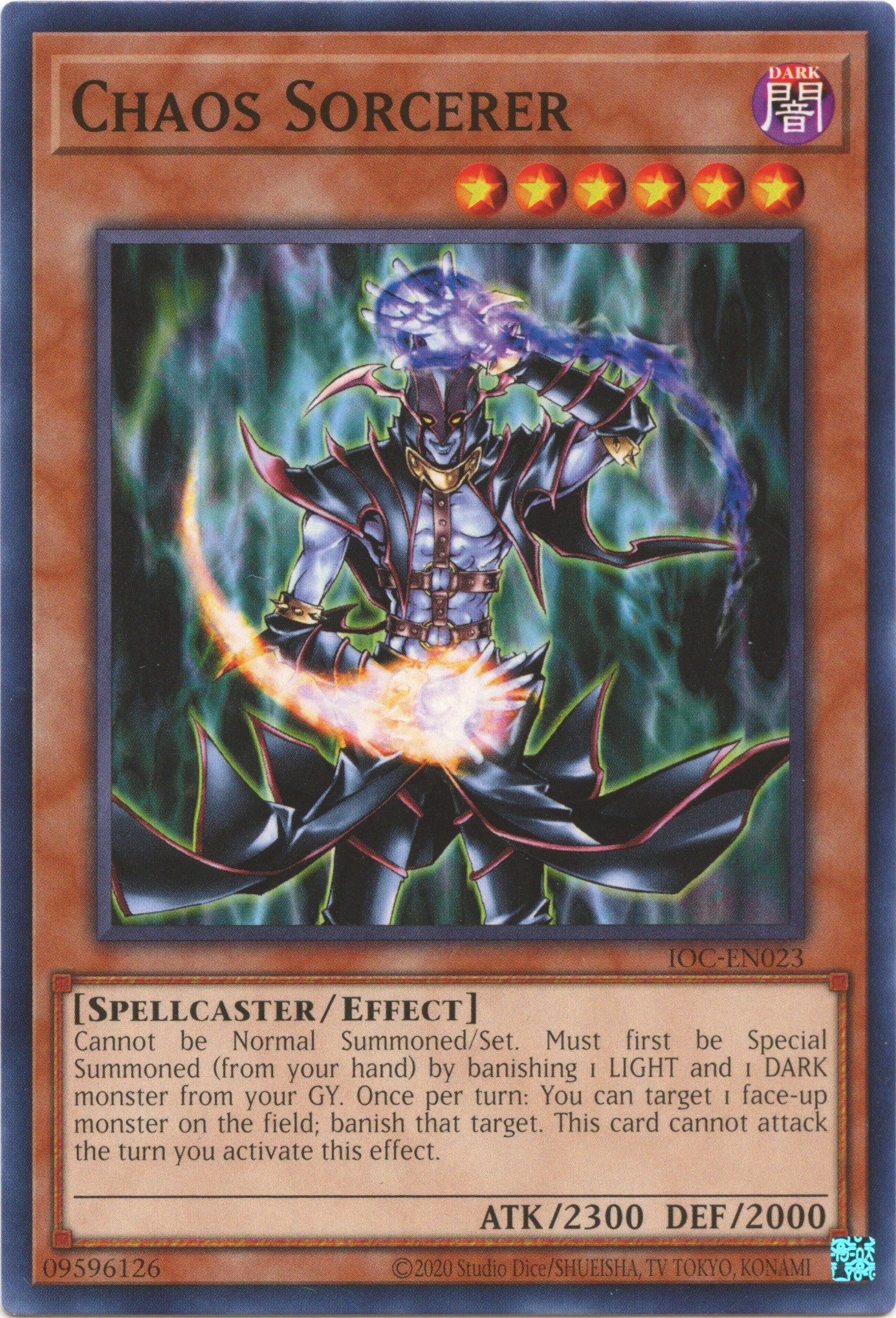 Chaos Sorcerer (25th Anniversary) [IOC-EN023] Common | L.A. Mood Comics and Games