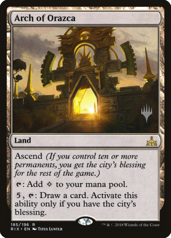 Arch of Orazca (Promo Pack) [Rivals of Ixalan Promos] | L.A. Mood Comics and Games