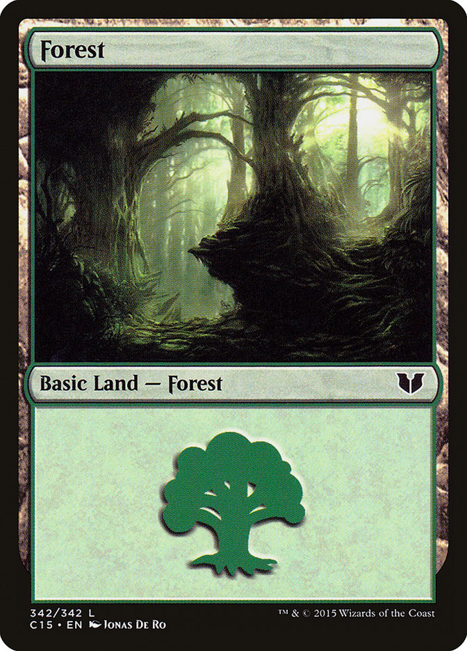 Forest (342) [Commander 2015] | L.A. Mood Comics and Games