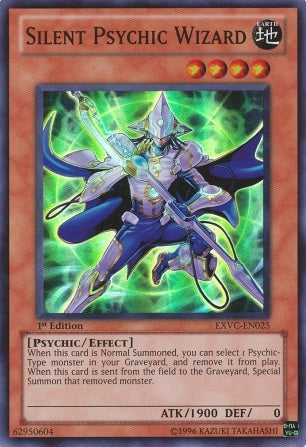 Silent Psychic Wizard [EXVC-EN025] Super Rare | L.A. Mood Comics and Games